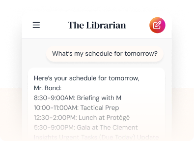 Web interface screenshot
