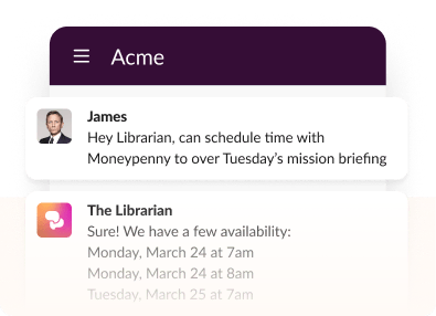 Slack screenshot