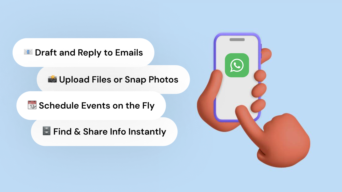WhatsApp AI Assistant Makes Social Media Posting Easy
